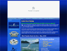Tablet Screenshot of costa-rica-fishing.info